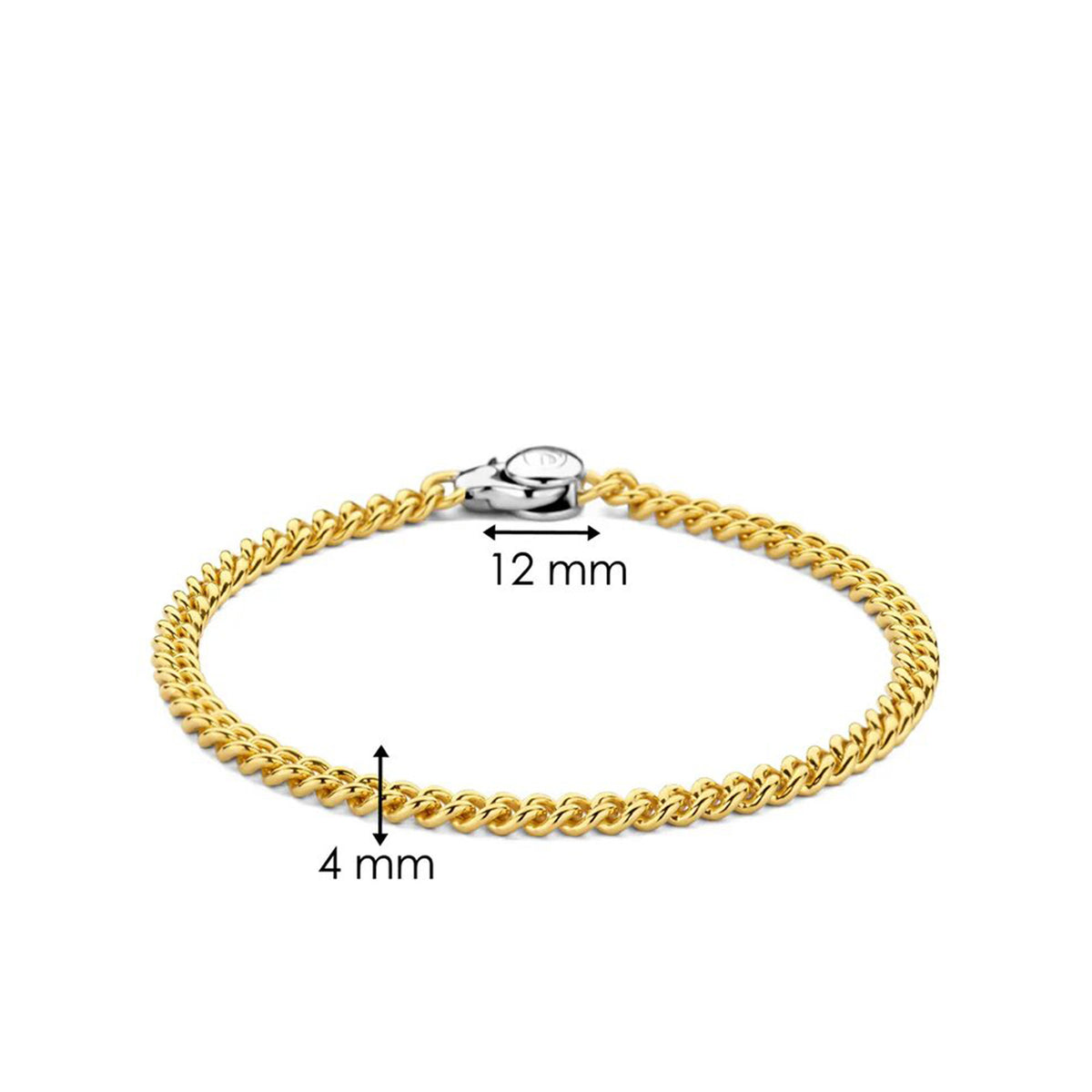 Ti Sento Curb Link Bracelet, Gold