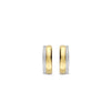 Ti Sento Bold CZ Hoop Earrings, Gold