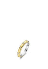 Ti Sento CZ Nugget Ring, Gold Size 58
