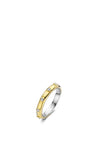 Ti Sento CZ Nugget Ring, Gold Size 56