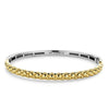 Ti Sento En Relief Bangle, Gold