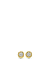 Ti Sento Golden Hour CZ Stud Earrings, Gold