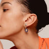 Ti Sento Golden Star Pearl Centre Earrings, Gold