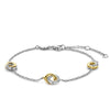 Ti Sento Infinity Bracelet, Silver & Gold