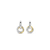 Ti Sento Intertwined Hoop Earrings, Silver & Gold