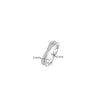 Ti Sento Intertwining Band Ring, Silver