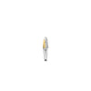 Ti Sento Intertwining Pavé Band Ring, Silver & Gold