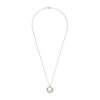Ti Sento Layered CZ Pendant Necklace, Gold