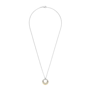 Ti Sento Layered CZ Pendant Necklace, Gold