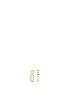 Ti Sento Linked Earrings, Gold