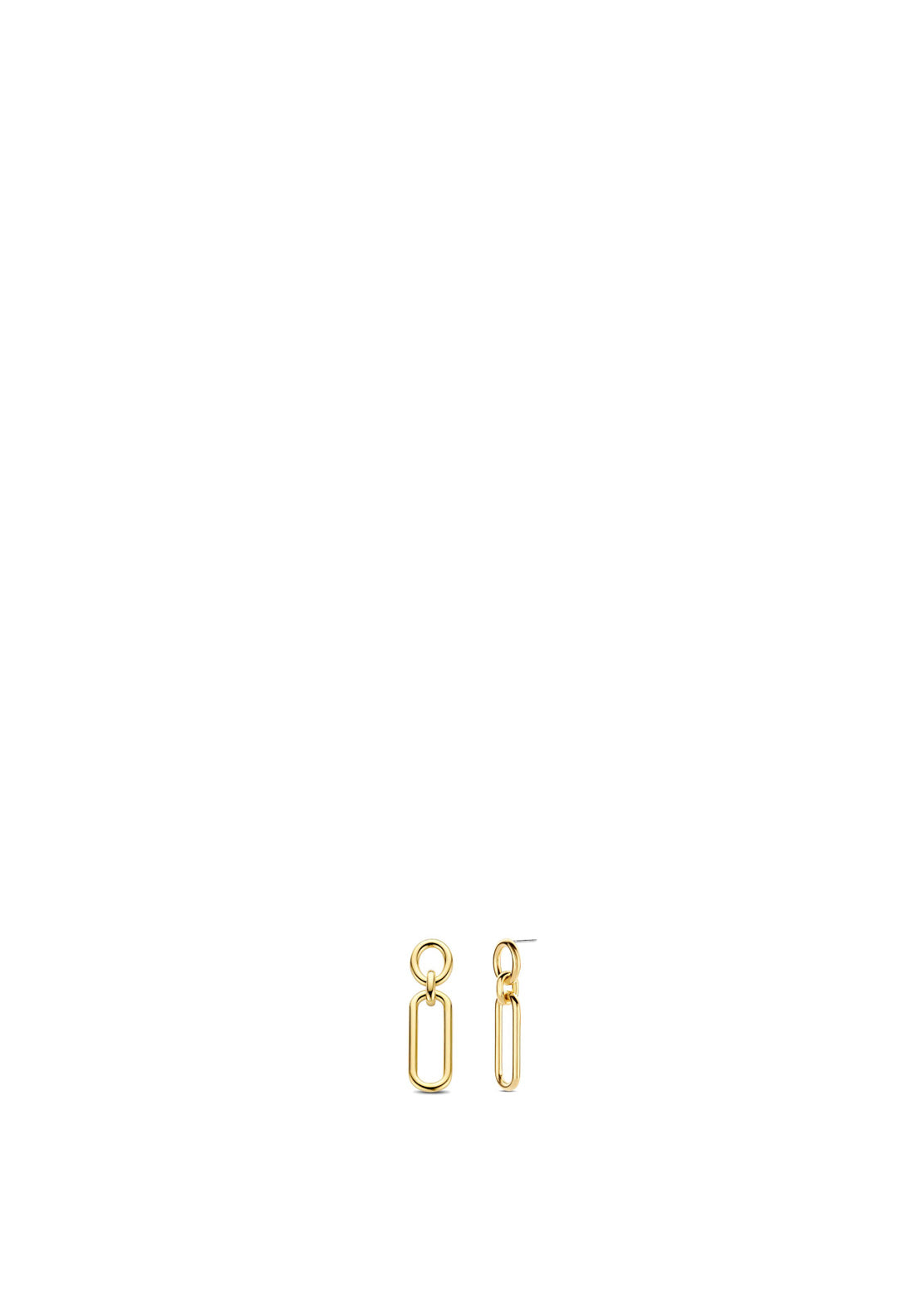 Ti Sento Linked Earrings, Gold
