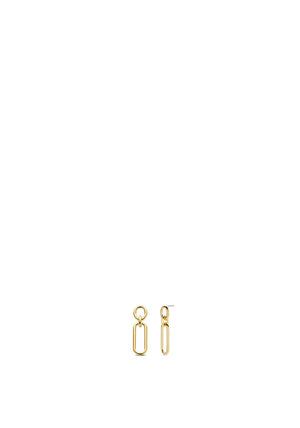 Ti Sento Linked Earrings, Gold