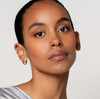 Ti Sento Medium CZ Hoops, Gold