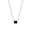 Ti Sento Milano Blue Pendant Necklace, Silver