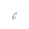 Ti Sento CZ Row Ring, Silver