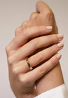 Ti Sento Twisted Ring, Silver & Gold