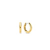 Ti Sento Mini Huggie Hoops, Gold