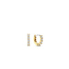 Ti Sento Mini Huggie Hoops, Gold