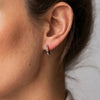 Ti Sento Mini Huggie Hoops, Silver