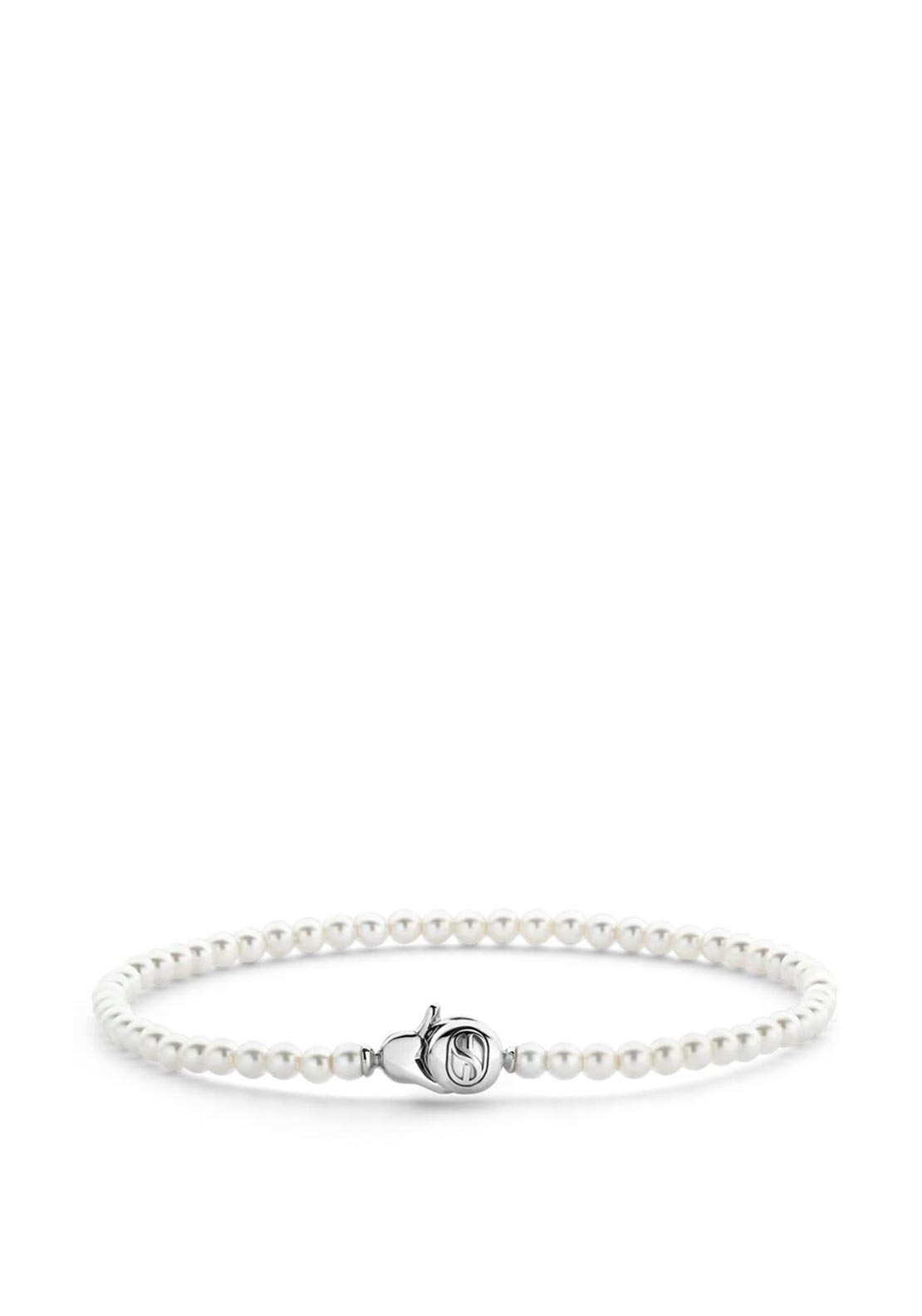 Ti Sento Mini Pearl Bracelet, Silver