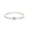 Ti Sento Mini Pearl Bracelet, Silver