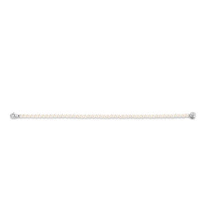 Ti Sento Mini Pearl Bracelet, Silver