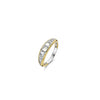 Ti Sento Moonlight Pearl Centre Pavé CZ Ring