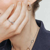 Ti Sento Oval Drop Earrings, Gold & Silver