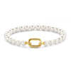Ti Sento Pearl Beaded Bracelet, Gold