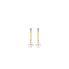 Ti Sento Pearl Drop Earrings, Gold