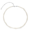 Ti Sento Rhythm Pearl Necklace, Silver