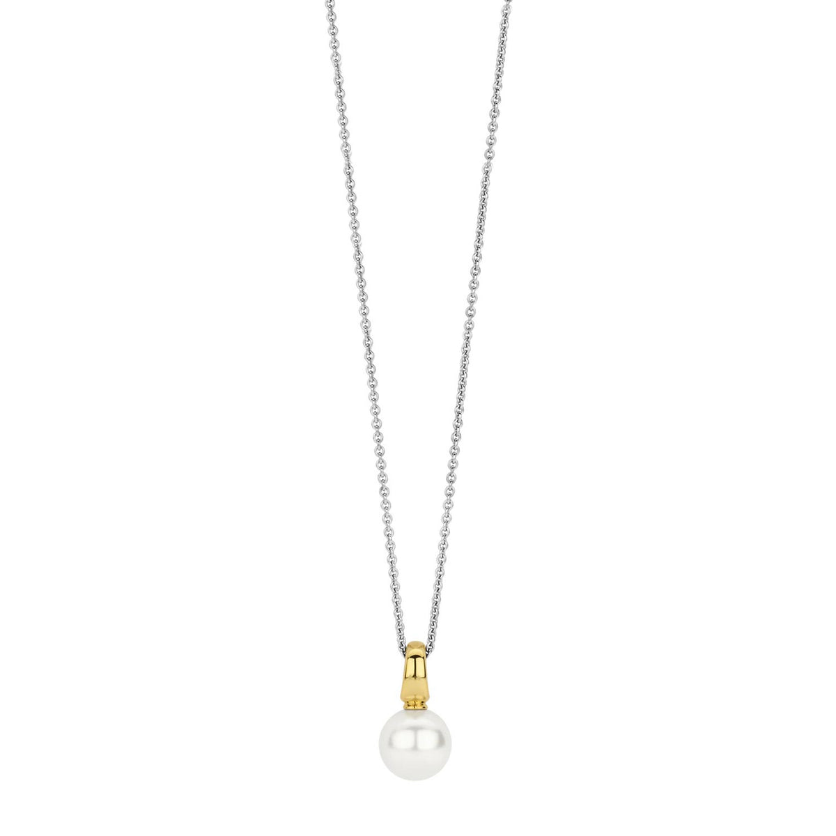 Ti Sento Pearl Pendant Necklace, Gold