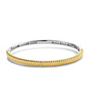 Ti Sento Ribbed Structure Bangle, Gold