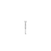 Ti Sento Solitaire CZ Pavé Set Ring, Silver