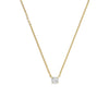 Ti Sento Solitaire Necklace, Gold