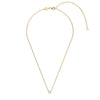 Ti Sento Solitaire Necklace, Gold