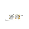 Ti Sento Solitaire Stud Earrings, Gold