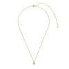 Ti Sento Solitaire Zirconia Necklace, Gold
