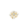 Ti Sento Statement Pearl Cluster Ring, Gold Size 58
