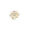Ti Sento Statement Pearl Cluster Ring, Gold Size 58