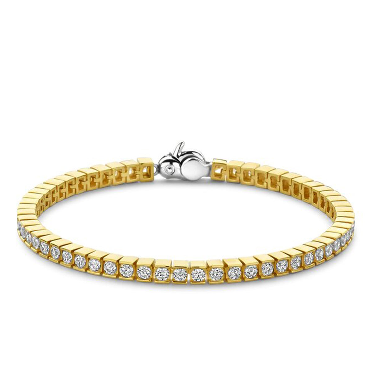 Ti Sento Tennis Bracelet, Gold