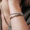 Ti Sento Two-Tone Link Bracelet, Silver & Gold
