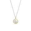 Ti Sento Yin-Yang Pendant Necklace, Gold & Silver