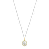 Ti Sento Yin-Yang Pendant Necklace, Gold & Silver
