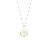 Ti Sento Zodiac Pearl & CZ Constellation Pendant Necklace, Silver & Gold
