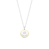 Ti Sento Zodiac Pearl & CZ Constellation Pendant Necklace, Silver & Gold