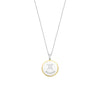 Ti Sento Zodiac Pearl & CZ Constellation Pendant Necklace, Silver & Gold