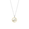 Ti Sento Zodiac Pearl & CZ Constellation Pendant Necklace, Silver & Gold