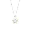 Ti Sento Zodiac Pearl & CZ Constellation Pendant Necklace, Silver & Gold