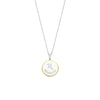 Ti Sento Zodiac Pearl & CZ Constellation Pendant Necklace, Silver & Gold